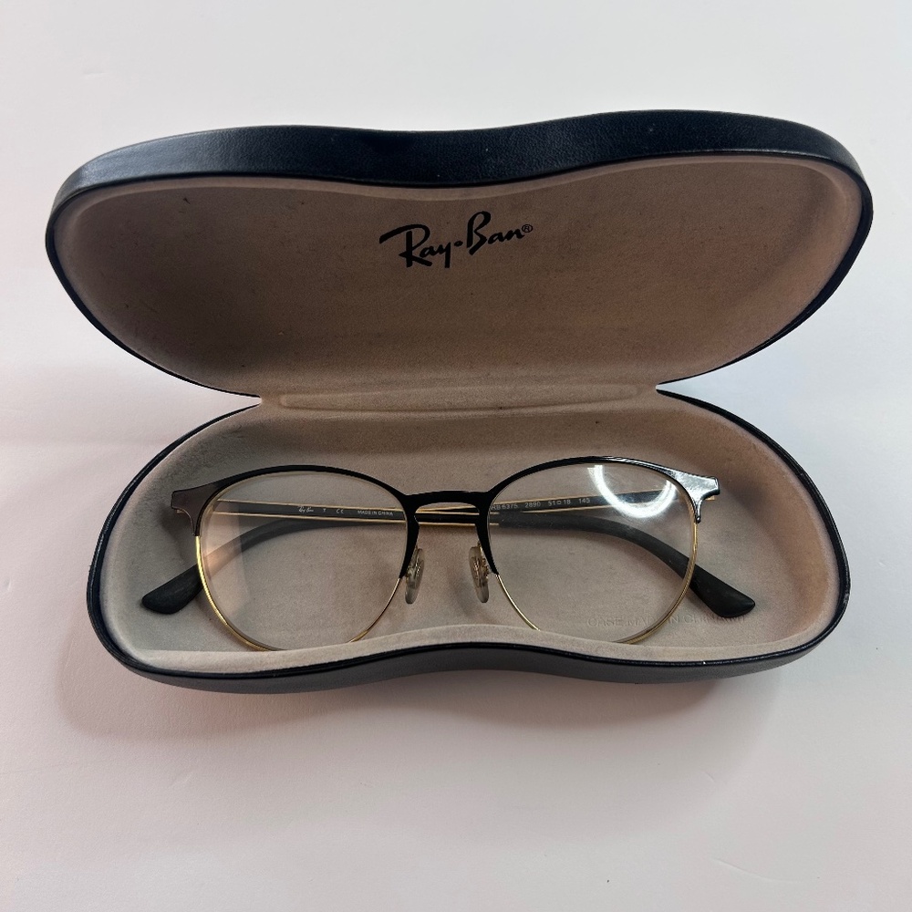 RB6375 OPTICS Eyeglasses with Black Frame